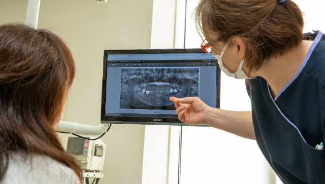 歯科レントゲンの説明